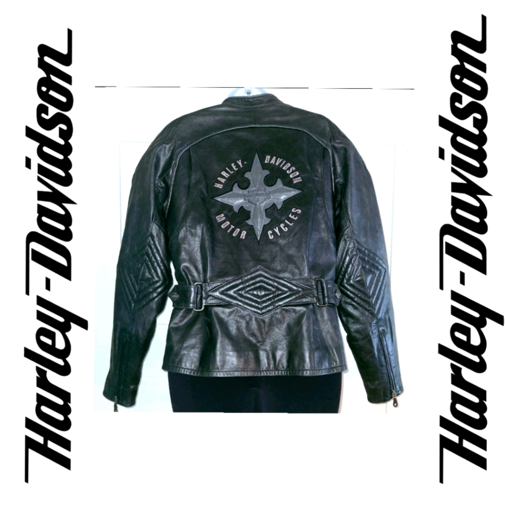 ⭐Host Pick⭐ Harley Davidson Leather Riding Jacket